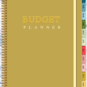Budget planner Gold cover